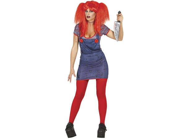 Filledukke - dame 1 Kostyme til dame - 38-40 (M) 