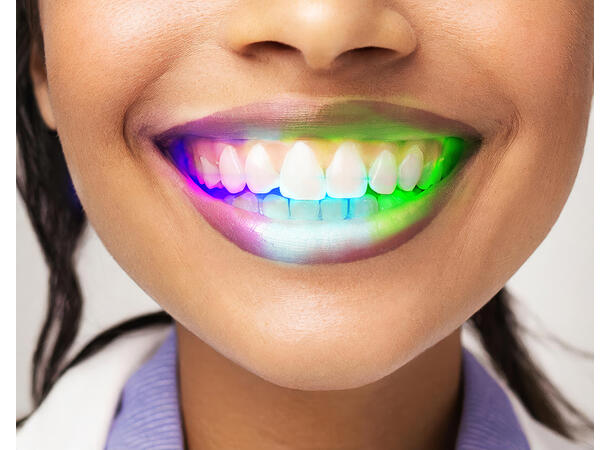 Flerfarget  - LED tannbeskytter 1 tannbeskytter - LED 