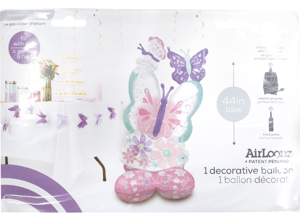 Flutter - Airloonz folieballong 1 Folieballong for luft - 71x111cm
