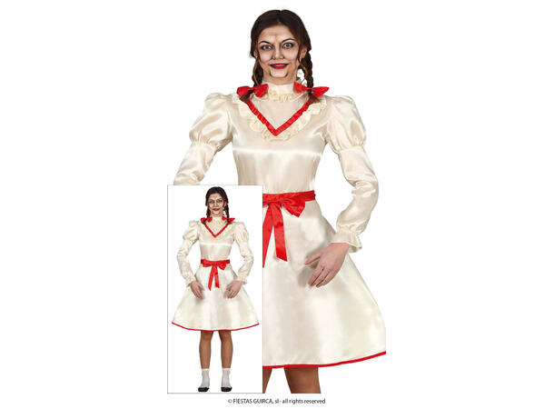 Forhekset dukke - Dame 1 kostyme til jente 14-16 år (168cm) 