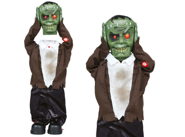 Frankenstein m/avkappet hode 1 Figur m/lyd/lys/begegelse - 40cm 