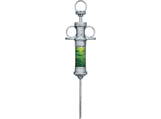 Giftsprøyte - Grønn 1 Sprøyte i PVC - 30cm 