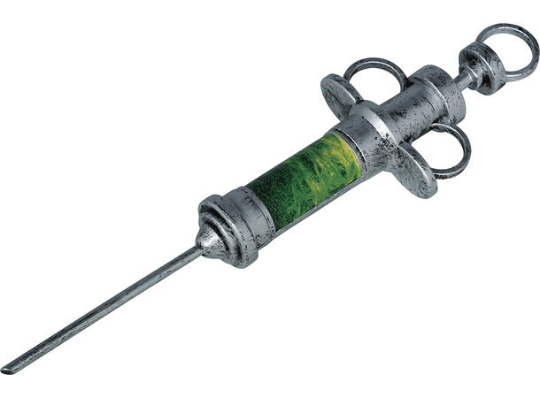 Giftsprøyte - Grønn 1 Sprøyte i PVC - 30cm 