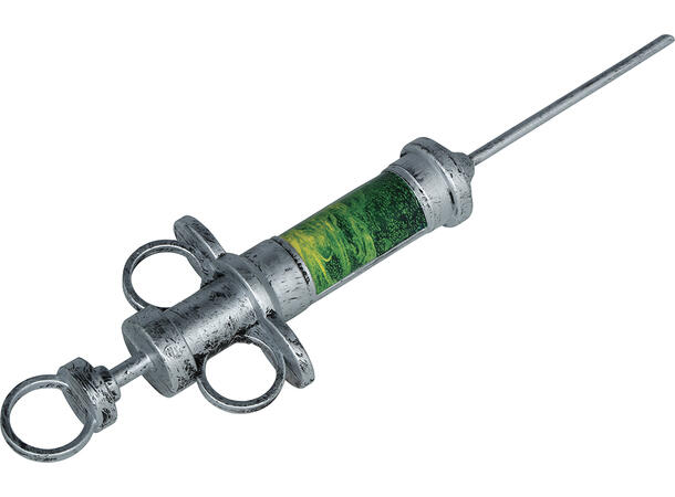 Giftsprøyte - Grønn 1 Sprøyte i PVC - 30cm 