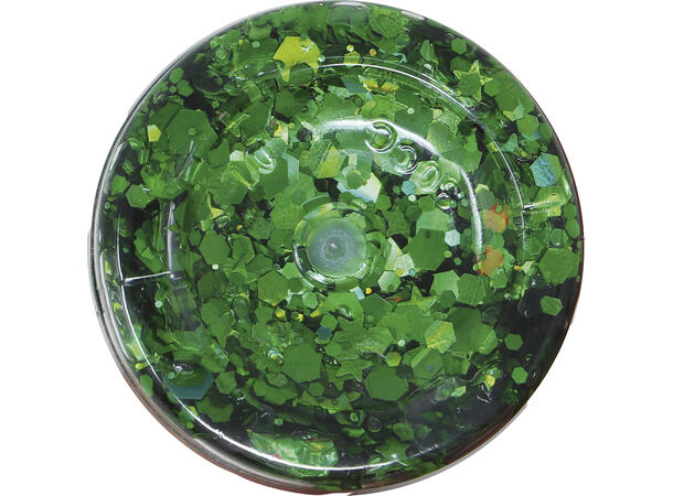 Glitter Gel - Mørkegrønn 1 Beholder med gel - 20g 