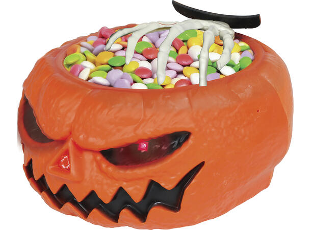 Gresskar - Godteskål m/lyd og bevegelse 1 Godteskål i plast - 15x25cm 