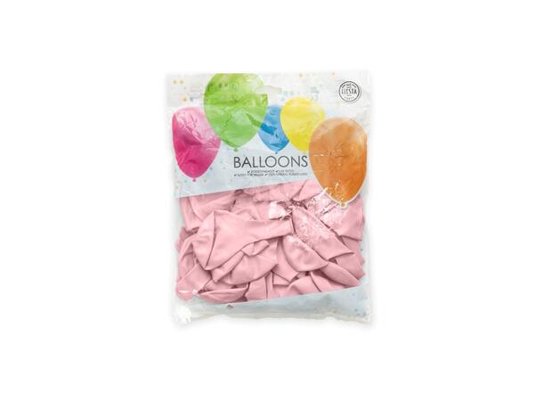Gummiballonger - Pearl Pink 50 Gummiballonger - 30cm (12") 