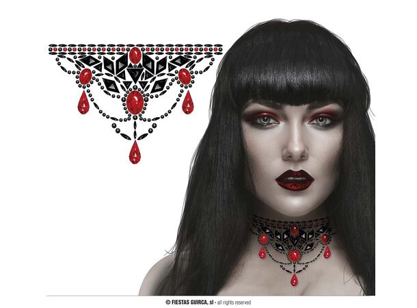 Halssmykke - Gothic Et halskjede i plast 