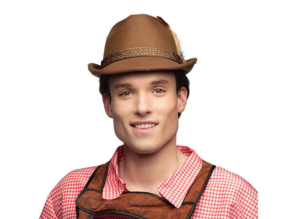 Hatt Oktoberfest - Wilhelm 1 Hatt til voksen - 59cm 