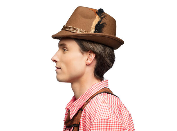 Hatt Oktoberfest - Wilhelm 1 Hatt til voksen - 59cm 