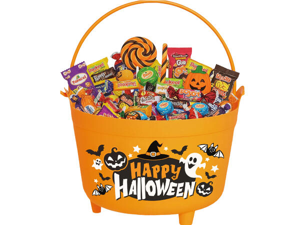 Heksegryte - Trick or Treat 1 Gryte i plast - 24x23x15cm 