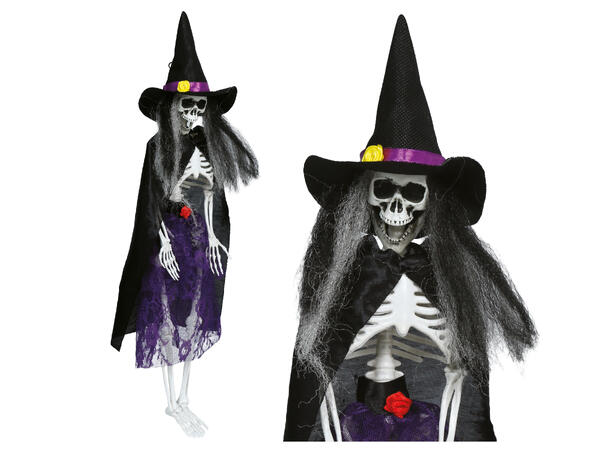 Hengende hekseskjelett 1 Hengende figur - 47cm 