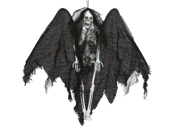 Hengende skjelett m/vinger 1 Hengende figur - 40cm 