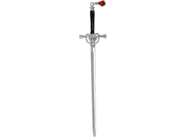 Hårnål - Gothic 1 stk i PVC - 19cm 