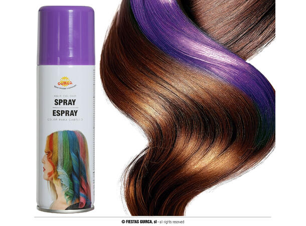 Hårspray - Fiolett 1 boks med hårspray - 125ml 