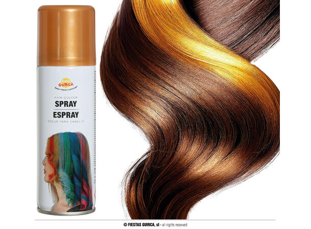 Hårspray - Gull 1 boks med hårspray - 125ml 