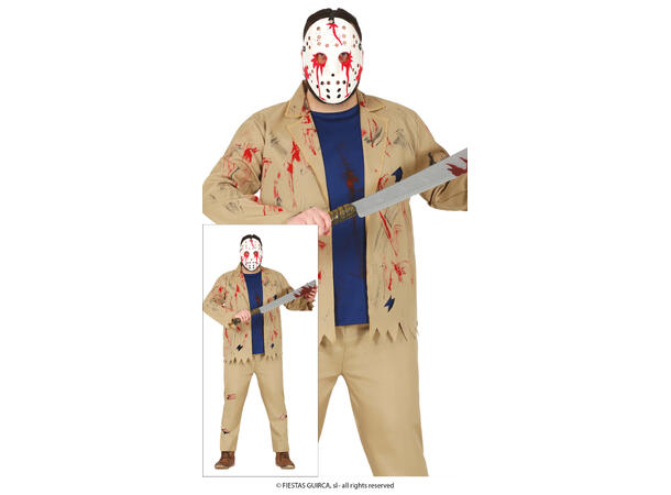 JAZZ DEAD - Mann 1 Kostyme til herre - 56-58 (XL) 