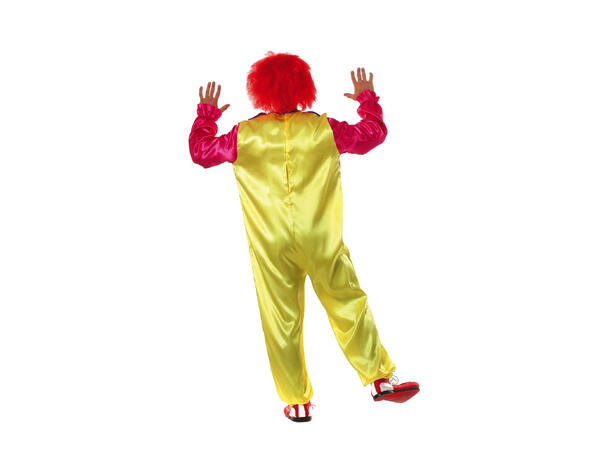 Killer Klown - Flerfarget 1 Kostyme til herre - 48-50 (M) 