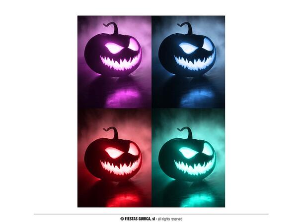 LED-lys til gresskar - flerfarget 1 LED-lys - 6,6cm 