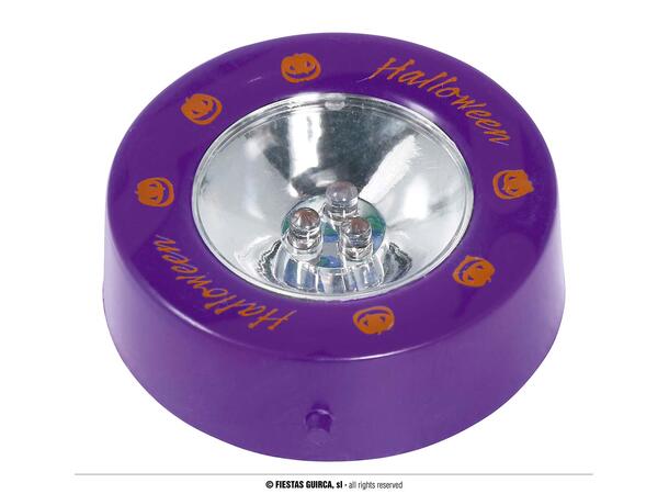 LED-lys til gresskar - flerfarget 1 LED-lys - 6,6cm 