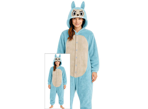 Lulu Monster - Onepiece - Blå 1 Damekostyme - str 42-44 (L) 