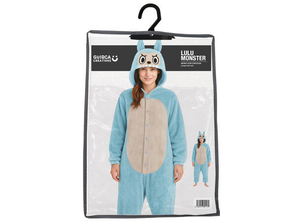 Lulu Monster - Onepiece - Blå 1 Damekostyme - str 42-44 (L) 