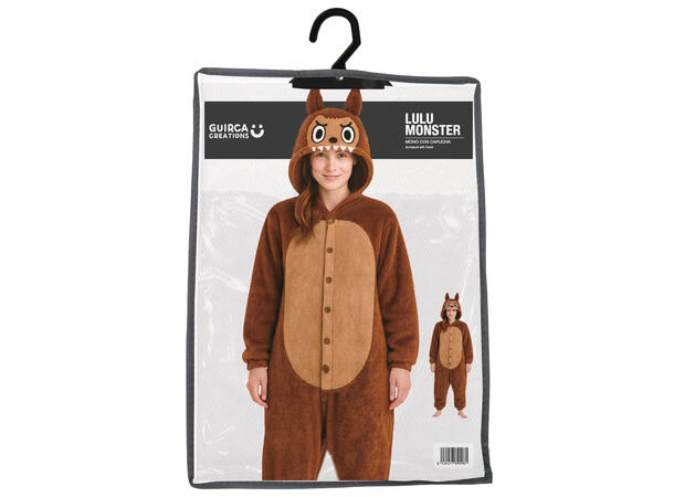 Lulu Monster - Onepiece - Brun 1 Damekostyme - str 42-44 (L) 