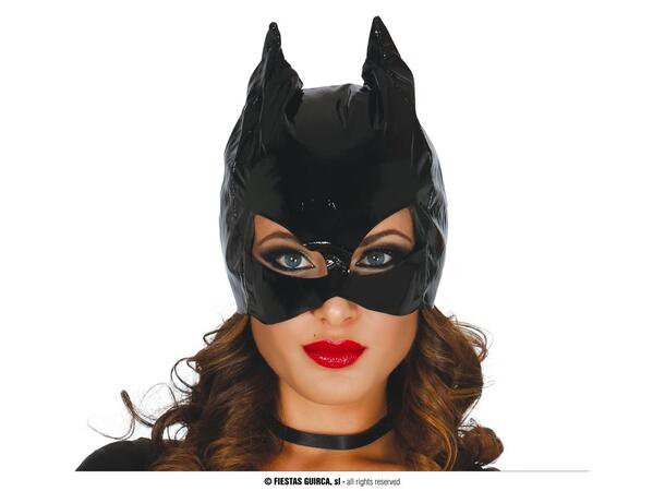 Maske - Sort katt 1 Maske i vinyl 