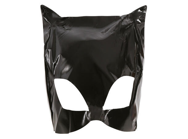 Maske - Sort katt 1 Maske i vinyl 