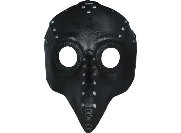 Maske m/nebb - Pestdoktor - sort 1 Maske i PVC 