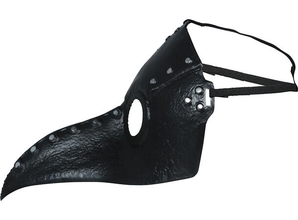 Maske m/nebb - Pestdoktor - sort 1 Maske i PVC 