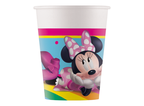 Minnie - Rainbow make me smile 8 FSC - Papirkopper 200 ml