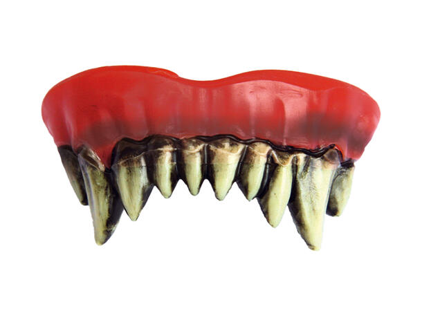 Monster tenner 1 sett med tenner i termoplast 