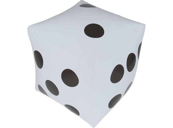 Oppblåsbare terninger - Hvit 2 Oppblåsbare terninger - 30x30cm 