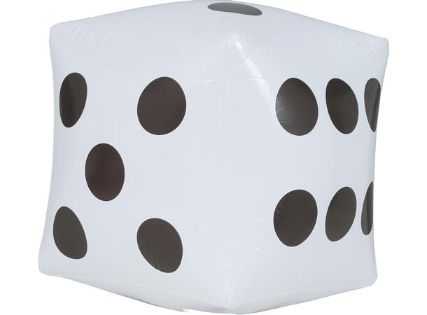 Oppblåsbare terninger - Hvit 2 Oppblåsbare terninger - 30x30cm 