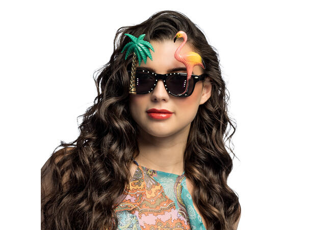 Partybriller - Hawaii 1 Par briller i plast 