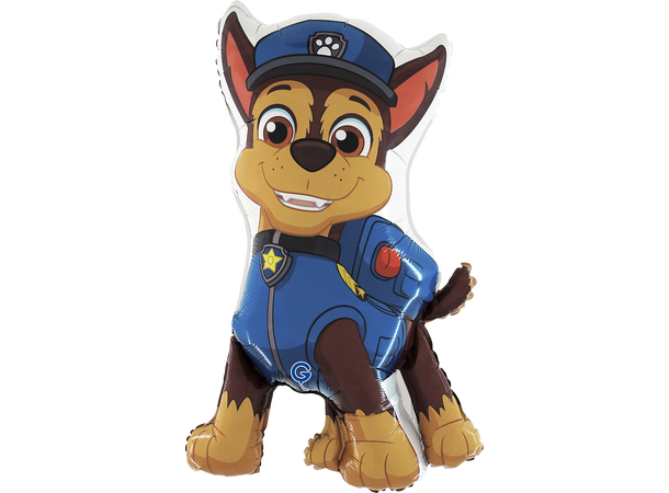 Paw Patrol - Chase 1 Folieballong med form - (46x78 cm) 