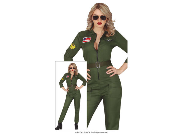 Pilotkostyme - Dame 1 Damekostyme - str 36-38 (S) 