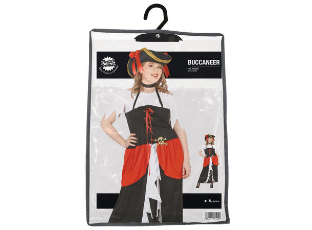 Piratkostyme - Dame 1 Damekostyme - str 44-46 (XL) 