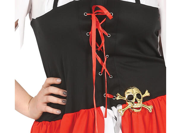 Piratkostyme - Dame 1 Damekostyme - str 44-46 (XL) 