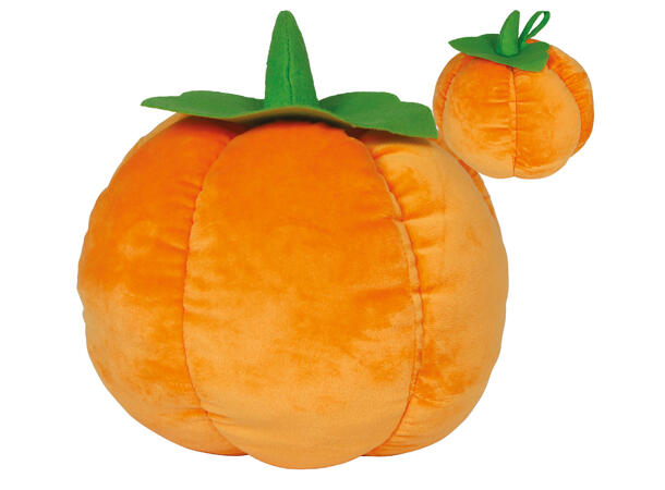 Plysj gresskar - Oransje 1 Gresskar i plysj - 25cm 