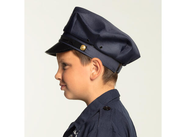 Politilue - Barn - Sort 1 Hatt til barn - Onesize 