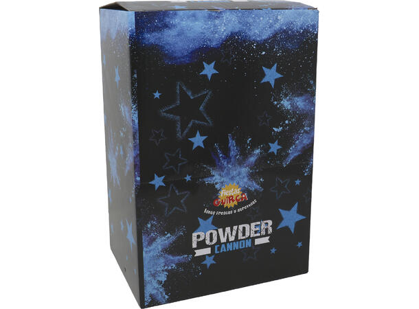 Powder canon (30gr) - Neon Blå - UV 1 Pulverkanon (maisstivelse) - 30cm 
