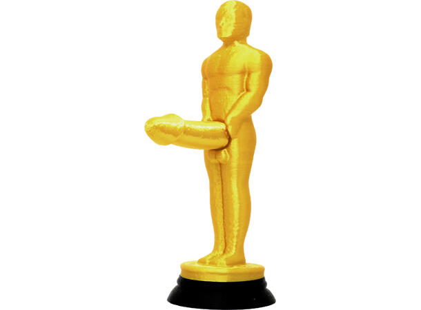 Prisstatue (Award) m/penis 1 Statue i plast - 20cm 