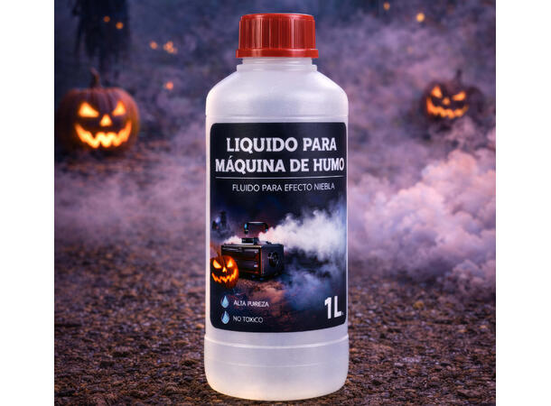 Røyvæske 1 flaske med tett røykvæske - 1l 