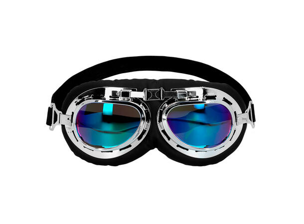 Skibriller - Pilot - Sort/Sølv 1 Par briller i plast 