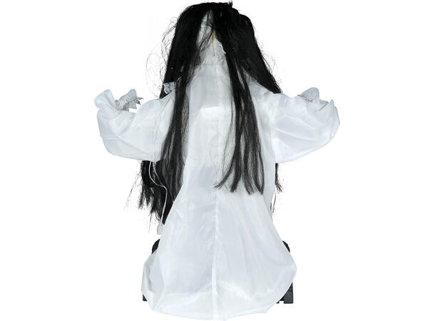 Skrekkfigur - Dukke med sort hår 1 Figur m/lyd/lys/begegelse - 55cm 