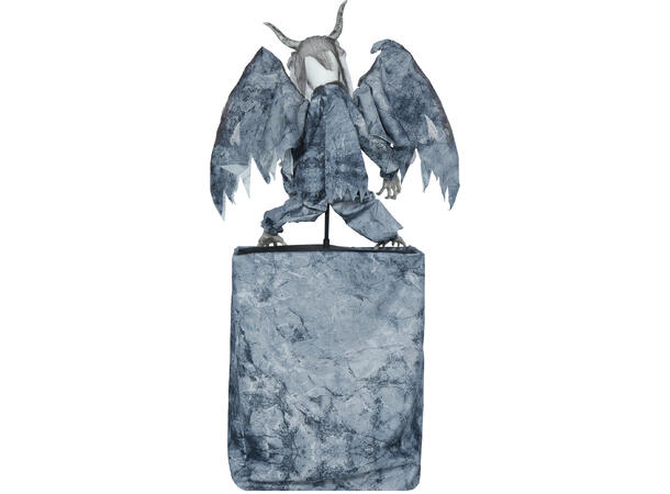 Skrekkfigur - Grotesk figur på sokkel 1 Figur m/lyd/lys/begegelse - 170cm 