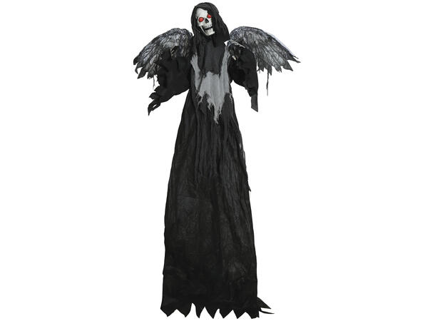 Skrekkfigur - Skjelett med vinger 1 Figur m/lyd/lys/begegelse - 210cm 
