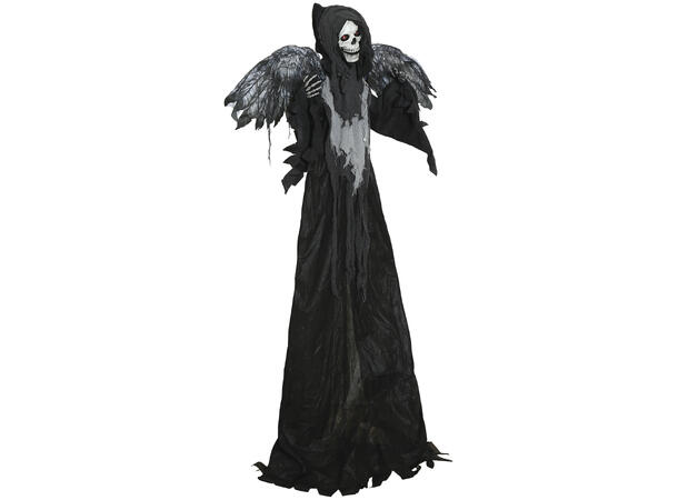 Skrekkfigur - Skjelett med vinger 1 Figur m/lyd/lys/begegelse - 210cm 
